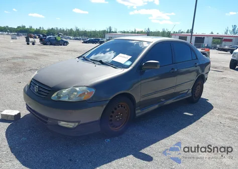 2004 Toyota Corolla S from USA, damaged, VIN 2T1BR32E24C224939